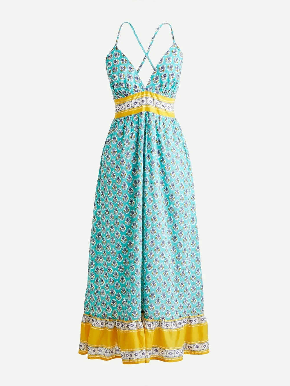 J.Crew V-neck Criss-cross Dress - Picture 3 of 8